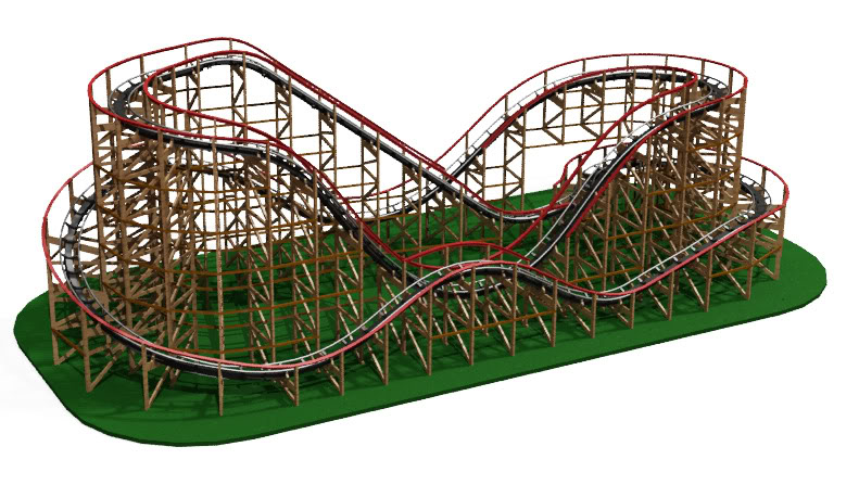 Roller Coasters Toys 100